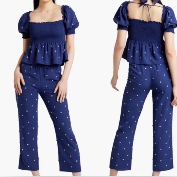 house on the hill Pajamas (Navy Stripe) house on the hill Pajamas